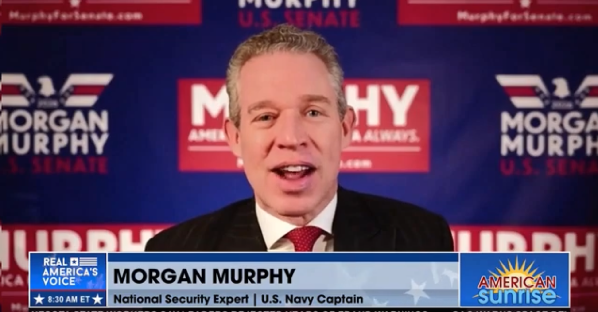 Morgan Murphy on Real America's Voice — American Sunrise