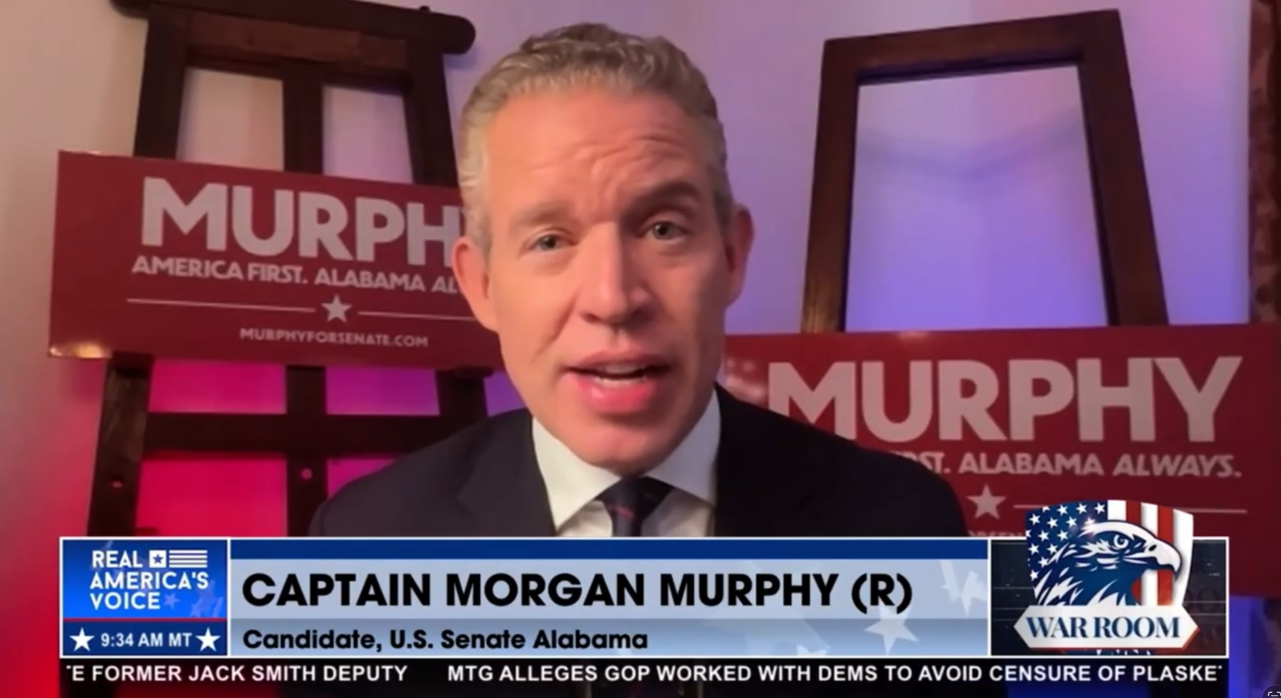 Morgan Murphy on War Room with Steve Bannon