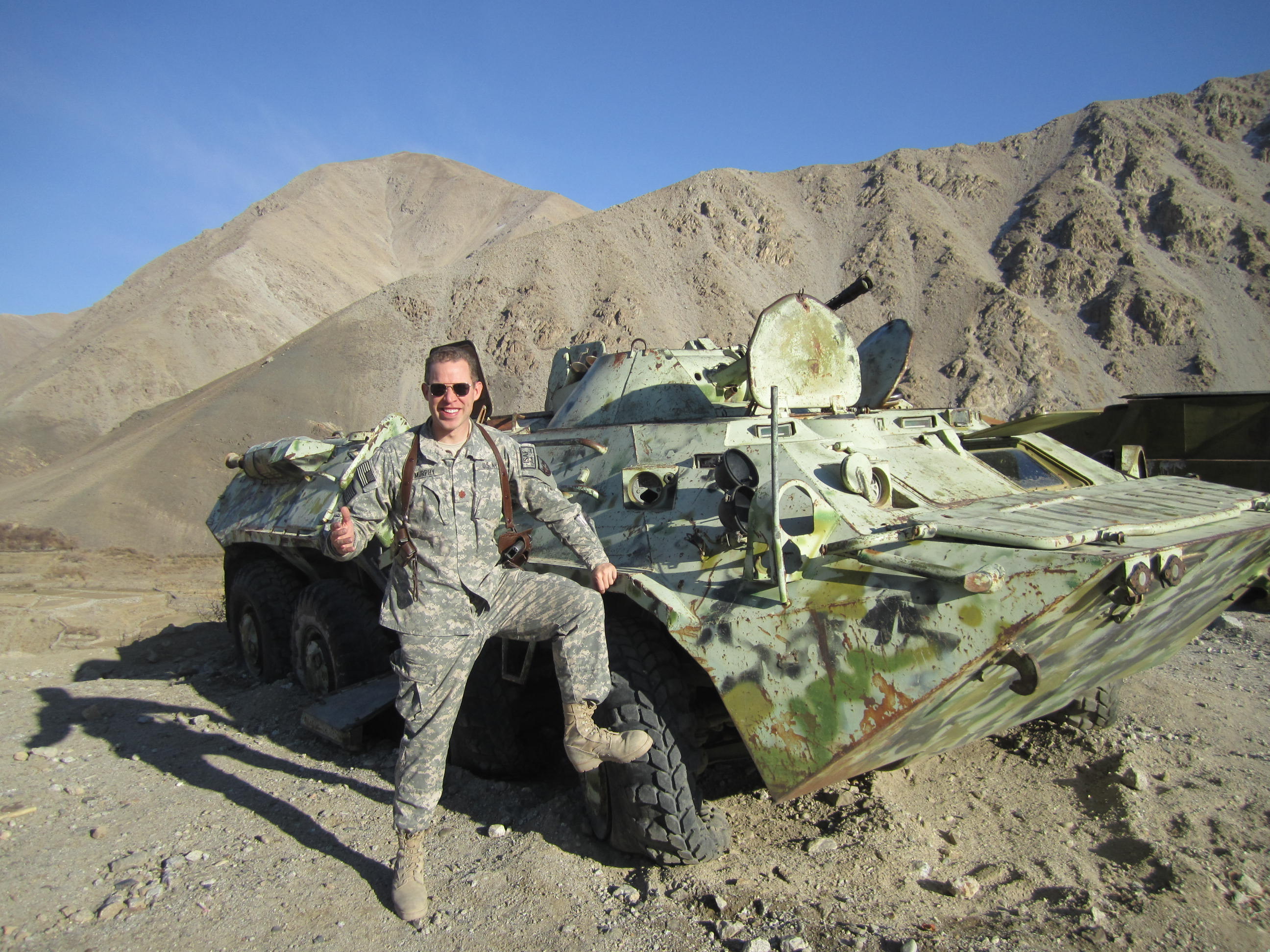 Morgan Murphy, veteran of Afghanistan